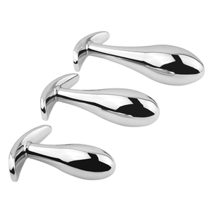 Plug Anale in Metallo con Cristallo Diamantato, Misure S/M/L, Giocattolo Sessuale per Uomo e Donna, Plug Anale Stimolante - Product Image 2