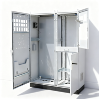 Boîtier de distribution métallique IP65 thermolaqué pour panneaux de commande électrique PLC et distribution d'énergie