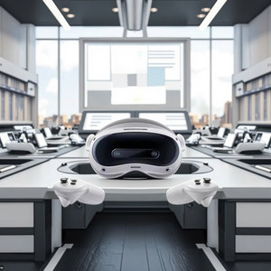 Hoàn toàn mới 4K + Ống nhòm tầm nhìn hỗn hợp thực tế VR Tai nghe 256G siêu PC VR Pico 4 3D thực tế ảo VR phần cứng - Product Image 3