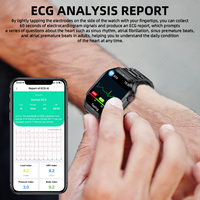 Reloj Inteligente BWET281 para Hombre y Mujer, Monitor de Frecuencia Cardíaca, SpO2, Presión Arterial, Asistente de Voz con IA, Monitor de Composición Corporal, Monitor de Actividad