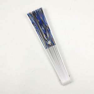 Abanico de Mano de Plástico Delicado de 23 cm, Personalizado, de Alta Calidad, con Impresión Personalizada, para Festivales, Bodas, Venta al por Mayor - Product Image 6