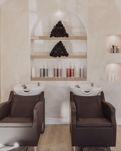 Bac à shampoing et chaise <span class=keywords><strong>pour</strong></span> salon, équipement de spa capillaire - Product Image 3