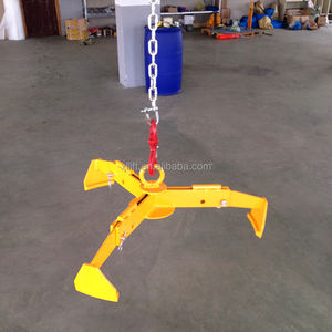 Accesorio de elevación de tambor abierto y cerrado elevador de tambor de cabeza universal Capacidad de 1000 Lb - Product Image 2