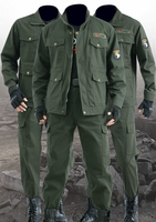 Combinaison de Travail en Pur Coton, Homme, Épaisse pour Printemps et Automne, Protection pour Soudage, Anti-Brûlure