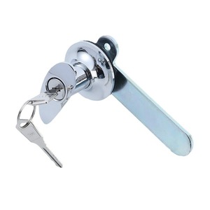 恒盛A19锌合金工业金属电气柜拉手锁带钥匙 - Product Image 3