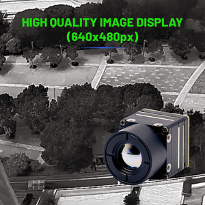 Mô-đun chụp ảnh nhiệt MINI2 640 <span class=keywords><strong>IR</strong></span> <span class=keywords><strong>Camera</strong></span> nhiệt săn bắn với ống kính 18,1mm dành cho UAV & Kiểm tra công nghiệp - Product Image 3
