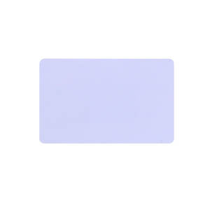 공장 RFID NFC Ntag213 카드 13.56Mhz PVC 플라스틱 방수 화이트 빈 카드 호텔 관리 - Product Image 1