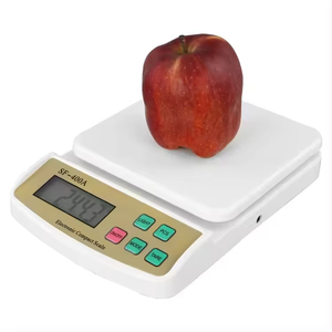 SF400A Capacidad/precisión 10kg/1g Blanco Uso en el hogar Básculas de cocina de alta calidad Báscula de pesaje de alimentos Digital - Product Image 1