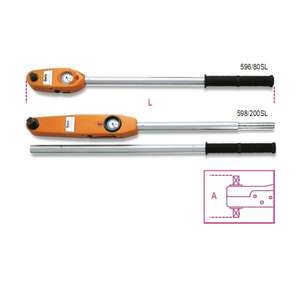 Llaves dinamométricas de lectura directa BETA - 005960010 para apriete derecho e izquierdo con precisión de torsión: ± 4% - Product Image 1