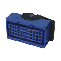 Connecteur automobile femelle Tyco 1743098-8 bleu à 42 broches pour connexion électrique