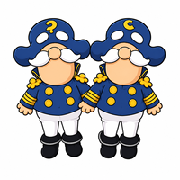 Mascotte en peluche personnalisée OEM, personnage de dessin animé capitaine, jouet en peluche de haute qualité pour la production de merchandising de marque sur mesure
