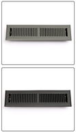 Grille d'aération en métal CTFV anti-rouille de haute qualité, populaire, pour retour d'air, 2*12 1RA