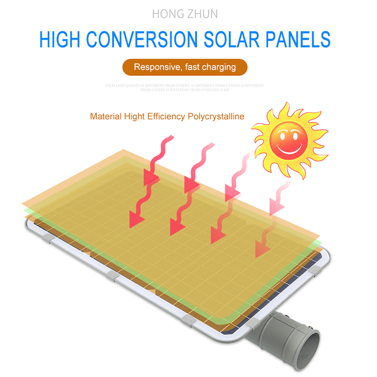 Al aire libre ip66 100 impermeable 180 w todo en uno integrado de la energía solar de la lámpara de calle