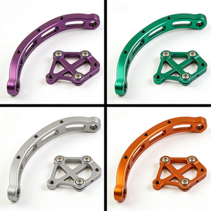 ขายึดอะลูมิเนียมอัลลอยด์ CNC สำหรับสกู๊ตเตอร์และมอเตอร์ไซค์ เพื่อการอัพเกรดระบบควบคุมแบบกำหนดเอง - Product Image 3