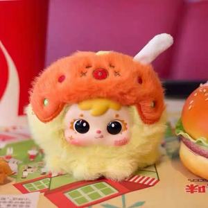 Boîte mystère série trois petites crevettes poilues frites, boîte mystère en peluche, pendentif, <span class=keywords><strong>cadeau</strong></span> fait main pour fille - Product Image 3