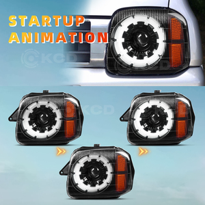 Faros Delanteros LED Completos Arcaicos para Suzuki Jimny JB23 JB33 JB43 2007-2017 con Animación de Encendido, Faros Delanteros JB23 - Product Image 4