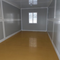 Fertighaus-Containerhaus aus Stahl-Sandwichpaneelen, 40 Fuß/20 Fuß, faltbar, für Wohnzwecke, zum Fabrikpreis.