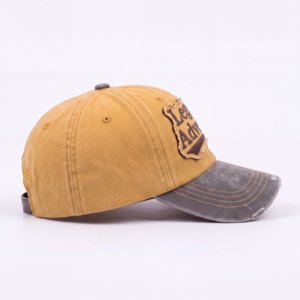 Casquette de baseball structurée en sergé de coton à 6 panneaux avec broderie appliquée et logo personnalisé – Vente en gros – Fabricant - Product Image 3