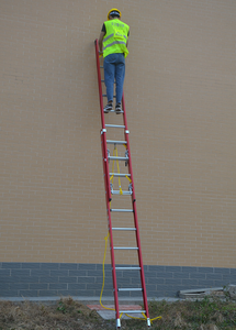Poulie élargie de type IA 300lbs 16 20 24 28 <span class=keywords><strong>40</strong></span> pieds Prix de l'échelle d'extension en fibre de verre isolante - Product Image 4