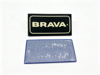 Écussons thermocollants personnalisés en usine, patchs en caoutchouc, logos personnalisés, étiquettes en silicone pour vêtements, étiquettes en caoutchouc à coudre sur les vêtements