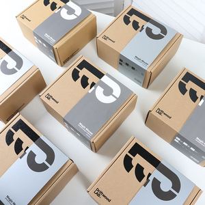 Luxury Custom logo <b>Craft</b> Paper Skincare Packaging Mailing Mailers Shipping Box - Product Image 1