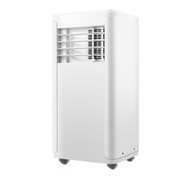 Climatiseur Électrique Portable avec Fonction de Refroidissement, Chauffage et Déshumidification 1200W 11 899 BTU/h Design Compact en Plastique pour Utilisation en Chambre