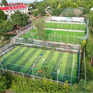 Nhà máy trực tiếp Chất lượng cao nhân tạo <span class=keywords><strong>Turf</strong></span> cỏ gạch giá cho bóng đá bãi cỏ vườn và thể thao sàn màu vàng màu xanh lá cây màu đỏ - Product Image 4