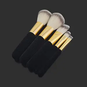 Factory Direct Sales Makeup Brush Customized Man-made Wool Brush Soft And Fluffy Loose Powder Blush Brush Sets