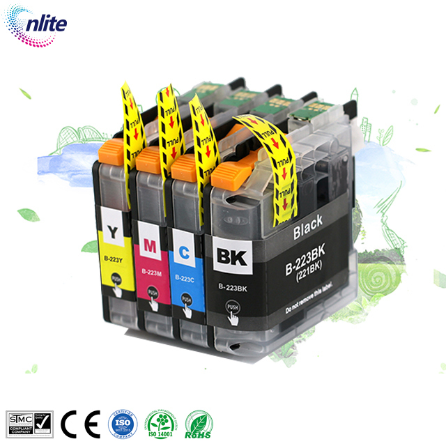 Lc221 Lc223 Совместимость Цветной струйный картридж для принтера Brother Mfc-j4420dw Mfc-j4620dw Dcp-4120dw принтер Lc 223