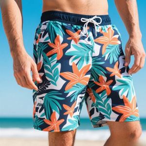Men's Casual High-Waist <b>Board</b> Shorts Custom Print Pattern Quick Dry Breathable <b>Swimming</b> Trunks Boardshorts Drawstring - Product Image 1