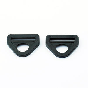 Hebilla Triangular de Plástico para Bolsos, Accesorios para Mochilas, Hebilla en Forma de D para Correa de Hombro, Hebilla de Conexión en Forma de D de Dos Posiciones para Correas - Product Image 2