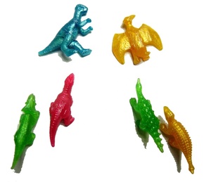 Cheap Girls Realistic Stretchy Soft Thermoplastic Rubber <strong>Dinosaur</strong> Capsule Toys 6 Assorted <strong>Mini</strong> Size for Children - Product Image 3