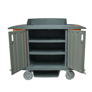 Nouveau Look Hôtel Maid Cart Solution efficace de nettoyage ménager en plastique - Product Image 6