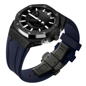 Montre de luxe personnalisée de 5e génération, bracelet en acier inoxydable, boîtier de montre, <span class=keywords><strong>lunette</strong></span> en métal dépoli, bracelet en silicone pour Casiaok G Shock Ga2100 - Product Image 3