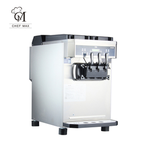 Chefmax Máy Làm Kem Cuộn Công Nghiệp 3 Hương Mềm Chạy Điện Thương Mại Tự Động - Product Image 3