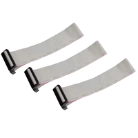 Câble plat FFC isolé en PET, faisceau de câbles à extrémité unique, connecteur FPC, fil ruban flexible pour connexion interne de moniteur et caméra