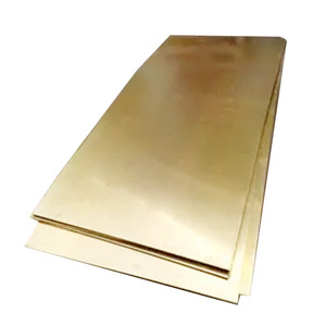 Fournisseurs de plaque de tôle en laiton H62 H65 personnalisée 0.8mm 1mm 2mm 2.5mm 6mm d'épaisseur - Product Image 1
