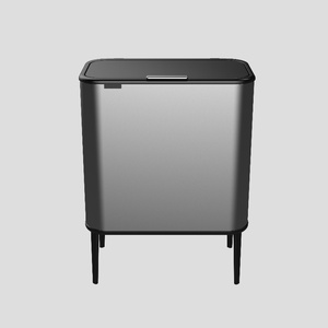 <span class=keywords><strong>60L</strong></span> Kích Thước Lớn Khách Sạn Nhà Bếp Chất Thải Tay Cảm Ứng Nhấn Phong Cách Thùng Rác Bin Rác Thùng Rác Có Thể - Product Image 1