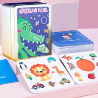 Cartes animaux assorties pour enfants, cartes éducatives pour enfants