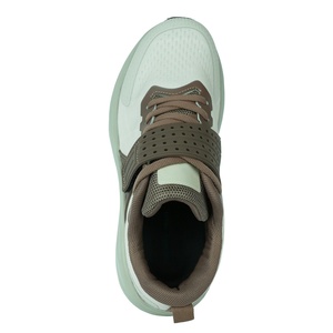 Chaussures de marche et de course à coussinets, antidérapantes, confortables, respirantes, pour l'entraînement, la gym, athlétiques, tendance, à lacets, en maille - Product Image 1