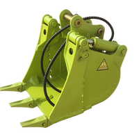LS LS02 3 Ton Mini Excavator Hydraulic Thumb Bucket untuk Lanskap