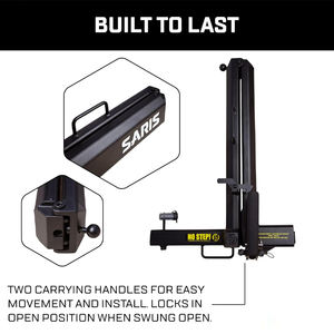 อะแดปเตอร์สวิงอะเวย์แบบใหม่ของ AMBITION สำหรับจักรยาน รับน้ำหนักได้ 250 ปอนด์ ใช้ได้กับตัวรับขนาด 2 นิ้ว สำหรับรถจักรยานยนต์และรถพ่วง - Product Image 5