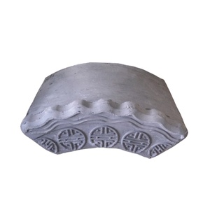 Gazebo de Madera Chino con Tejas de Arcilla Gris Antiguas para Jardines y Casas - Product Image 5