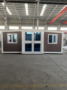 Maison préfabriquée modulaire sécurisée, unité d'habitation complémentaire (Granny Flat) 20 pieds 40 pieds, villa préfabriquée de luxe, maison conteneur pliable et extensible - Product Image 6