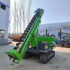 Rotary Drilling Rig Solar Mounting Machine Well Small Horizontal Directional Percussion Field Equipment Screw <b>Pile</b> <b>Driver</b> - Product Image 6