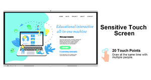 高清聚焦交互式平板智能板教学数字白板交互式白板 - Product Image 4