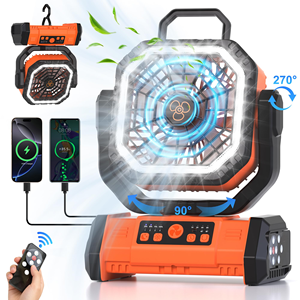 Summer Foldable Portable Cooling <b>Fan</b> Rechargeable <b>Mini</b> <b>USB</b> for Car Hotel Office Outdoor Use Four-Speed Electric for Convenience - Product Image 2