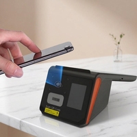 Imprimante portable 8 pouces, scanner de codes QR, terminal de point de vente mobile 4G NFC Android 13, système de caisse enregistreuse