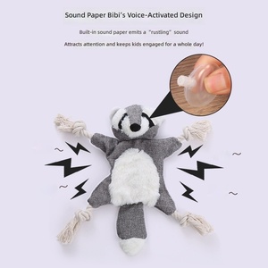 Ensemble de jouets <span class=keywords><strong>pour</strong></span> <span class=keywords><strong>chien</strong></span> en peluche couineurs, résistants aux morsures, <span class=keywords><strong>pour</strong></span> le nettoyage des dents des chiots, interactifs, 150 designs, animaux variés, 500g - Product Image 4