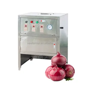 Peladora y cortadora de cebolla comercial automática Máquinas peladoras y cortadoras de cebollas industriales automáticas